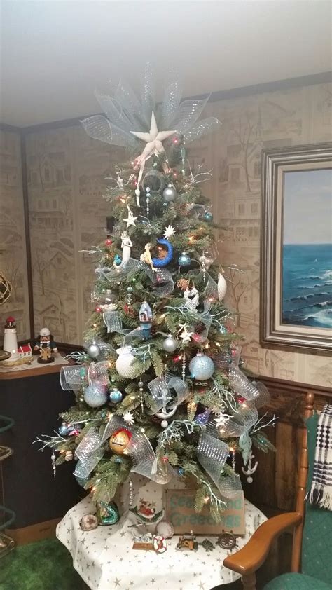 Nautical theme Christmas tree by Blooming Accents sold! | Christmas ...