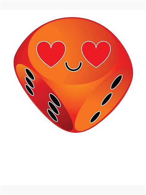 "Dice Emoji " Photographic Print by HippoEmo | Redbubble