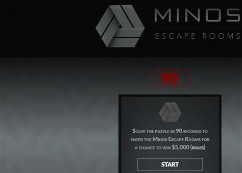 Minos Escape Room Sweepstakes (Minosescaperooms.com)