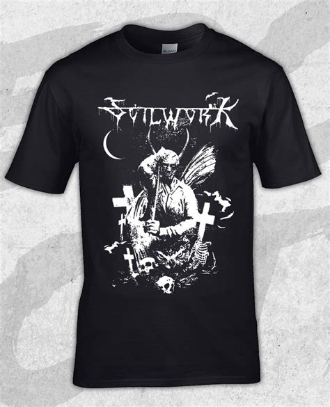 Soilwork - Black Metal Logo T-shirt (Guys) - Merch City