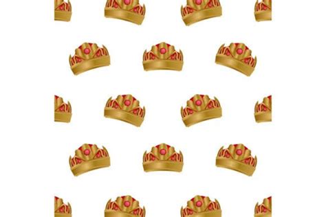 Crown Pattern Background Wallpaper Graphic by Muhammad Rizky Klinsman ...