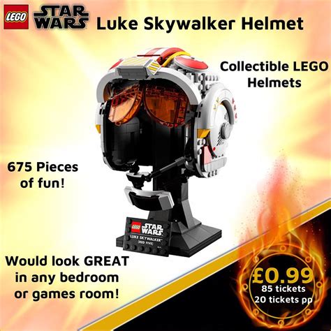 STAR WARS LEGO Luke Skywalker Helmet - Ragnarok Competitions