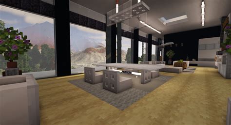 Modern Forest House Minecraft Map