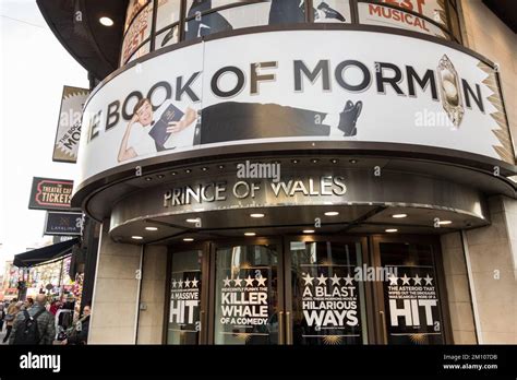 The Book Of Mormon at The Prince of Wales Theatre, London, England, UK Stock Photo - Alamy