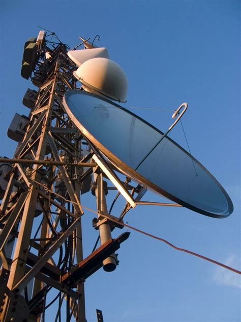 a tower with many different types of antennas 27097811 Stock Photo at ...