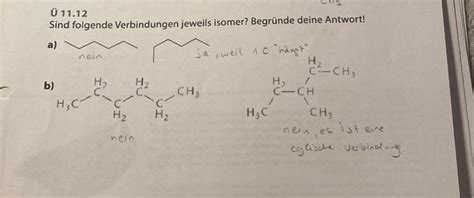 Are these isomers of alkanes? I'm particularly interested in 2 a) and 2 b) : r/chemistryhelp