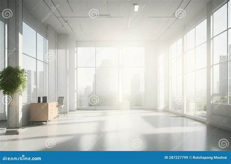 Modern Contemporary Office and Meeting Room Stock Illustration ...