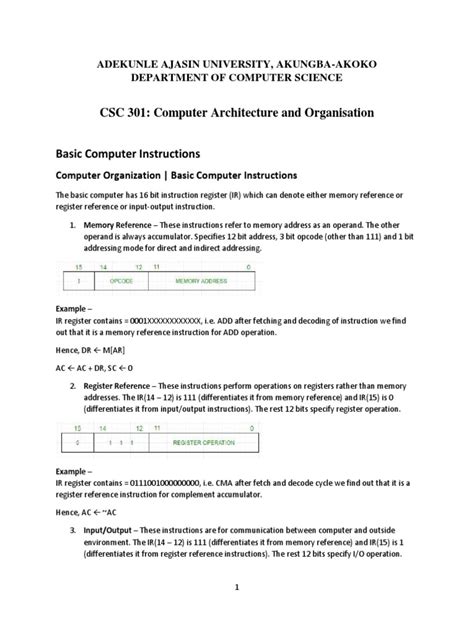 Computer Architecture | PDF | Central Processing Unit | Computer Data ...