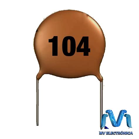 104 100nf 0.1uf capacitor cerámico