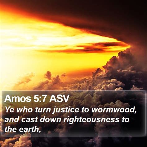 Amos 5:7 ASV Bible Verse Pictures