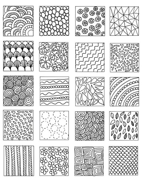 100+ Patterns To Draw: Cool and Inspiring Patterns | Zen doodle ...