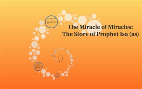 The Miracle of Miracles: The Story of Prophet Isa (as) by Ebtesam ...