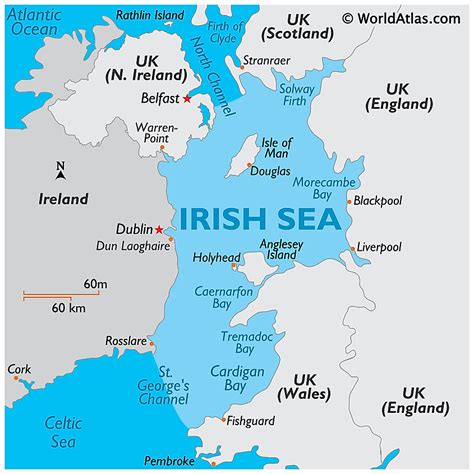 Irish Sea - WorldAtlas