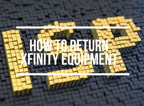 How To Return Xfinity Equipment (For All Services)