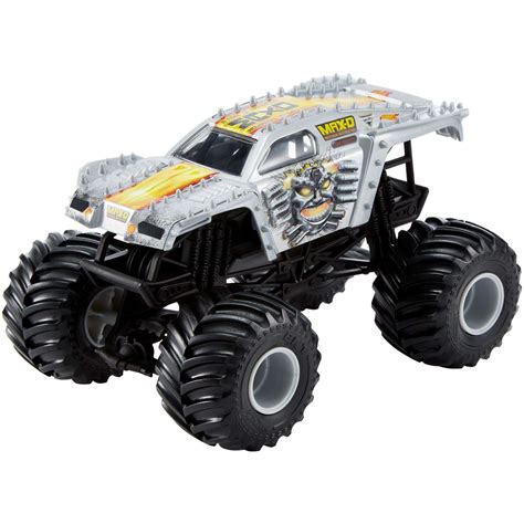 Hot Wheels Monster Jam MaxD Silver Vehicle - Walmart.com - Walmart.com