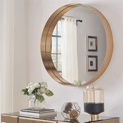 Round Living Room Mirrors - Home Design Ideas