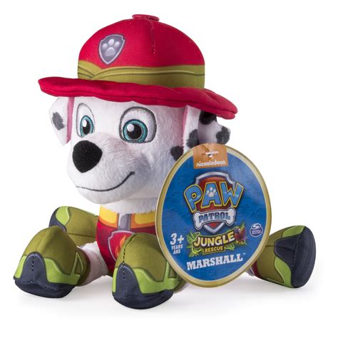 Paw Patrol, Jungle Rescue, 8” Plush, Marshall - Walmart.com - Walmart.com