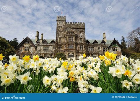 Garden in Hatley castle stock photo. Image of greenery - 15709682