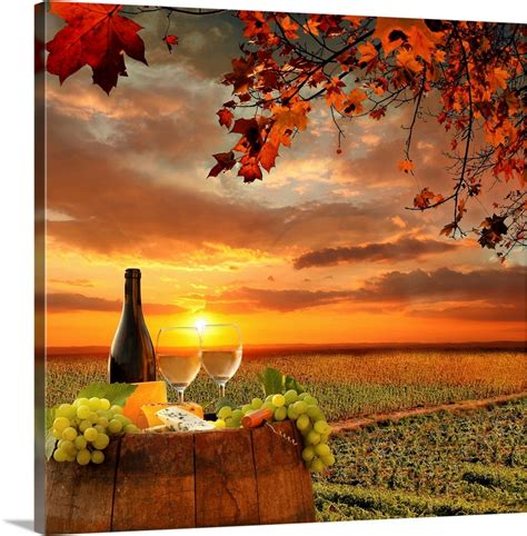 White wine on barrel in vineyard in Chianti, Tuscany, Italy Wall Art, Canvas Prints, Framed ...