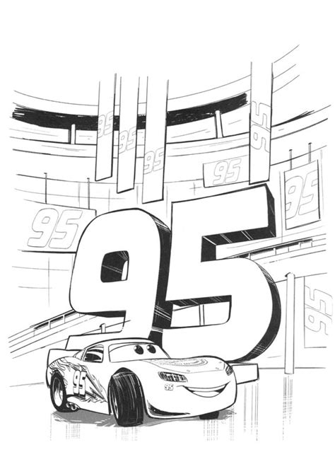 Printable Cars 3 Coloring Pages - Printable Calendars AT A GLANCE