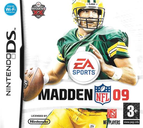 Madden NFL 09 (2008) Nintendo DS box cover art - MobyGames