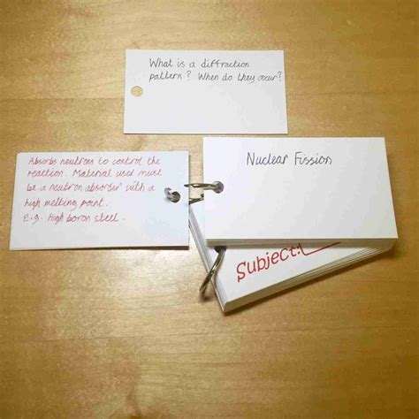 How To Make Cue Cards / Pin by Hailey Murgia on Time to Study ...