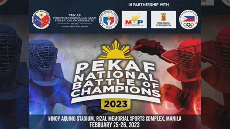 Arnis Event – PEKAF National Battle of Champions - I-Tech Digital Productions Philippines