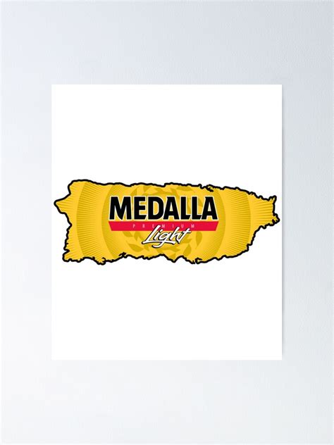 "Medalla Light Puerto Rico " Poster by waldenLD2 | Redbubble