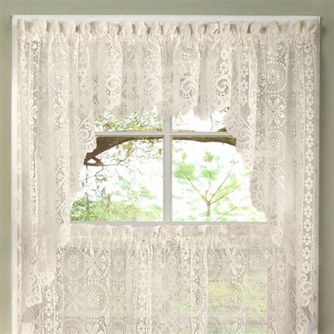 Populer Lace Kitchen Curtains | Desainhos