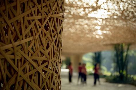 Light bamboo architecture introduces the magic of an open-air theatre in China | Bamboo ...