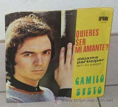 Camilo sesto quieres ser mi amante portada dife - Vendido en Venta ...