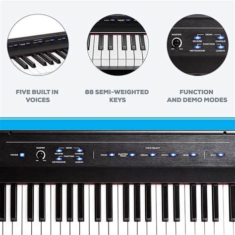 Alesis Recital 88 Keys Digital Piano - The Keyboard Piano Shop