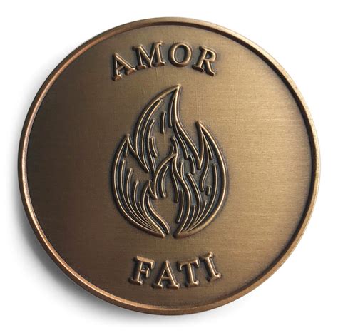 Buy STOIC STORE UK Amor i Coin- Brass Reminders for its Principles ...