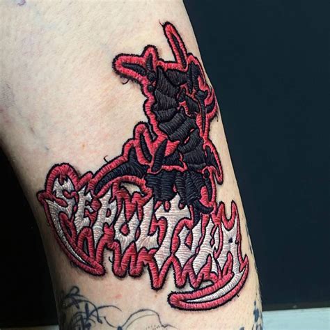 Sepultura Logo Tattoo