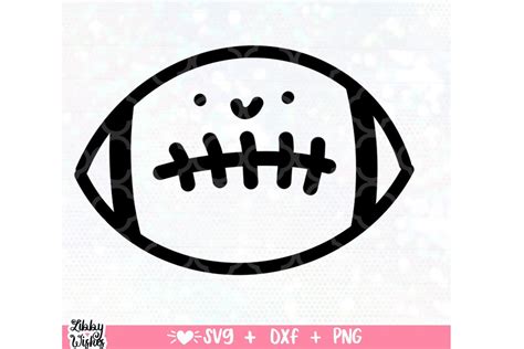 Cute Football SVG Football Kids Svg Smiling Football PNG - Etsy