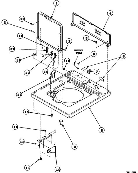 Washer Parts: Speed Queen Washer Parts Diagram