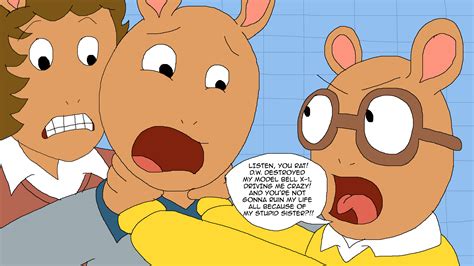 Arthur Read furiously snaps at his father by HiroHamadaRockz on DeviantArt