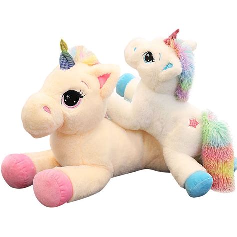 Giant Soft Stuffed Unicorn Toy Cute Animal Plush Body Pillow – FMOME TOYS