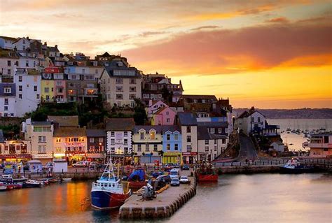 Brixham Harbour, at the southern end of Torbay in Devon, south-west England | Places to visit ...