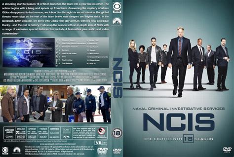 NCIS - Season 18 R1 Custom DVD Covers & Labels - DVDcover.Com