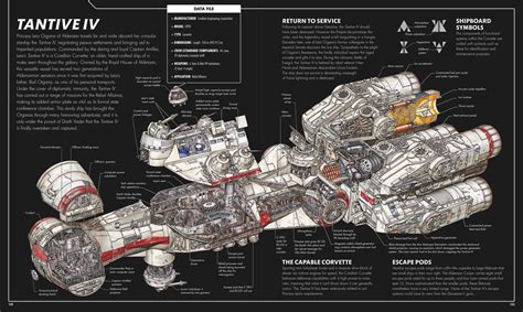 Tantive IV, Princess Leia Organa's CR90 corvette [3617x2160] : r/ThingsCutInHalfPorn