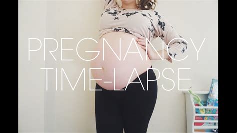 Watch My Belly Grow | Pregnancy Time Lapse - YouTube