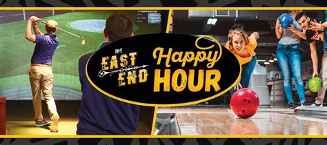 Happy Hour at YBR | 50% off Topgolf and Bowling 4pm - 7pm