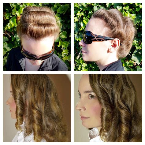 Invisible hair rollers before and after http://curlers.com | Heatless curls, Medium length hair ...