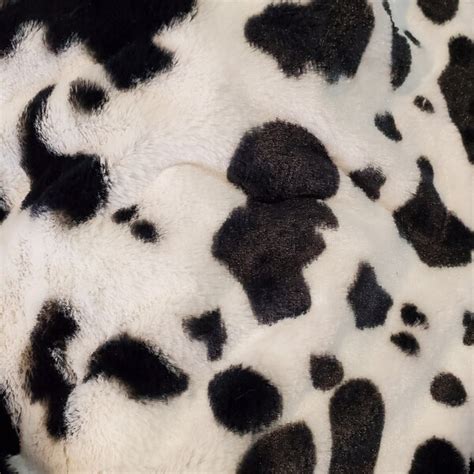 Cow Print Fabric - Etsy