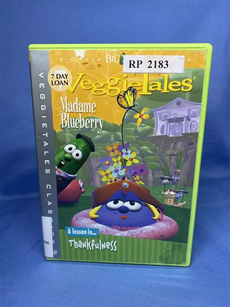 Veggietales Madame Blueberry Vhs Ebay