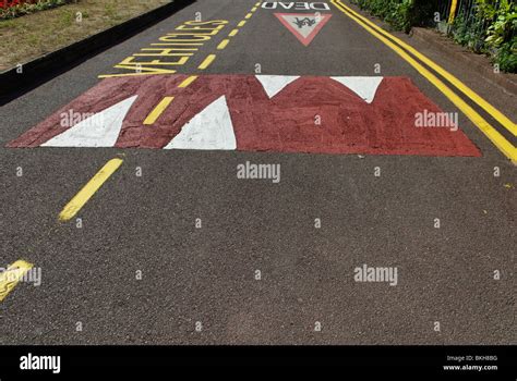 Traffic Calming Measures - 2010 Stock Photo - Alamy