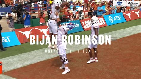 2023 NFL Draft Highlights: Bijan Robinson - RB , University of Texas ...