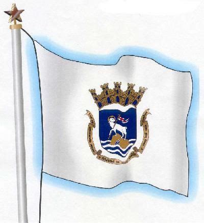 Flag of San Juan, the second oldest City in America and the oldest under the flag of the United ...