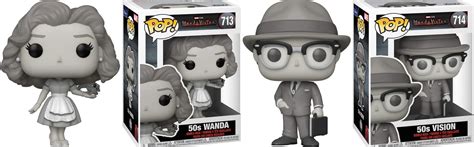 Funko Pops for Marvel Studios’ ‘WandaVision’ Celebrate the Decades | Marvel